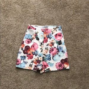 High waist shorts